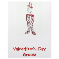 Valentine's Day Groom Custom Letterhead