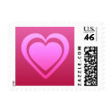 Valentine's Day Heart Custom Postage postage