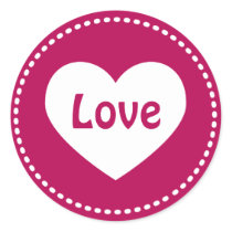 Valentine's Day Heart Love Stickers
