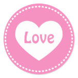 Valentine's Day Heart Love Stickers