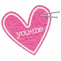 Valentine's Day Heart Photo Sculpture