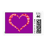 Valentine's Day Heart Postage Stamp