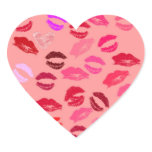 VALENTINES DAY HEART SHAPED STICKERS - BEST GIFTS