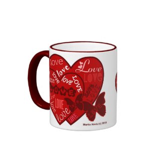 Valentine's Day Hearts & Love Mug (2) mug