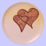 Valentine's Day Hearts plates