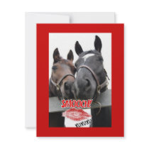 Valentine's Day Horses invitations by JunipersWedding Valentine's Day Horses invitations