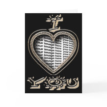 Valentine's Day "I love you" - Card