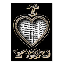 Valentine's Day "I love you" - Valentine business cards by holidaygiftideas Valentine's Day "I love you" - Valentine business cards