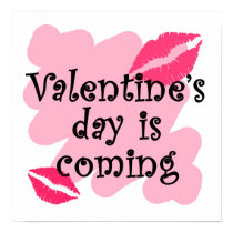 valentines day is coming posters by shopaholicchick valentines day is coming posters