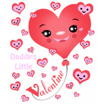 Valentine's Day Kawaii Hearts T-Shirt by jamiecreates1 Valentine's Day Kawaii Hearts T-Shirt