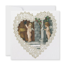 Valentine's Day Letter invitations by YesterdayCafe Valentine's Day Letter invitations