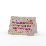Valentines Day lousy card. St. Valentine