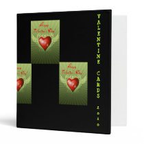 Valentine's Day "Love" Heart with wings binder binders