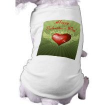 Valentine's Day "Love" Heart With Wings pet clothing