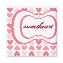 Valentine's Day Fridge Magnet