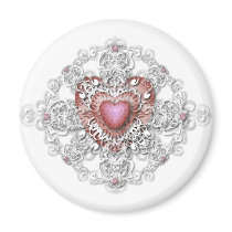 Valentine's Day Fridge Magnets