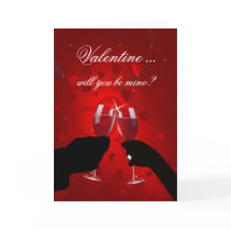Valentine's Day Marriage Proposal Card