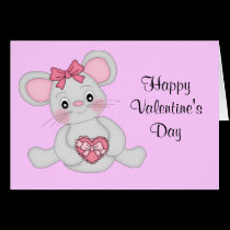 Valentine's Day Mouse cards