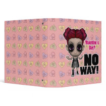 valentines day no way punk girl binder