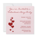 Valentines Day Party Invitation by SoCalTeeShirts Valentines Day Party Invitation