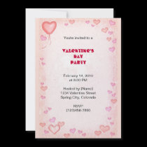 Valentine's Day Party invitations
