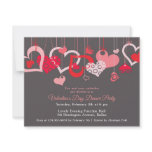 Valentine's Day Party Invitation Flat Card