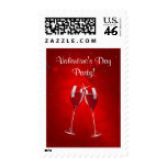 Valentine's Day Party Postage Stamp