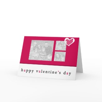 Valentines Day Photo Greeting Card