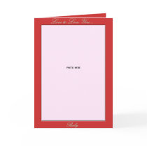 Valentine's Day Photo Holder cards