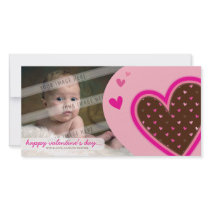 VALENTINE'S DAY PHOTOCARD :: funky hearts 12L Photo Card