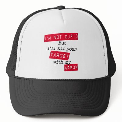 Valentine's Day Pick-Up Line Hat by antivalentinesday