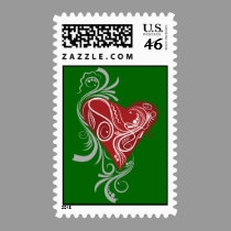 Valentine's day postage by Olesha Valentine's day postage