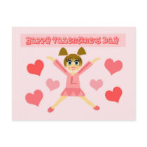 Valentinstag Postcard