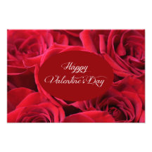 Valentine's Day Red Roses Art Photo