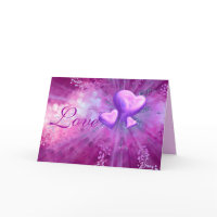 Valentine's Day Romantic Greeting card