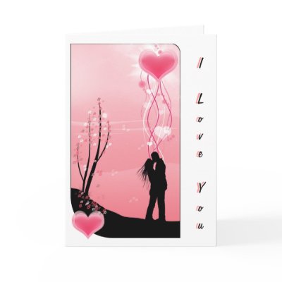 Valentine's Day Romantic Love Card by dizzypixels