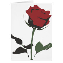 Valentine's Day Rose Card