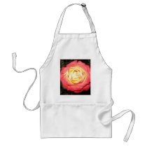 Valentines day roses aprons
