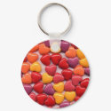 Valentine's Day Shiny Candy Hearts keychains by dndartstudio Valentine's Day Shiny Candy Hearts keychains
