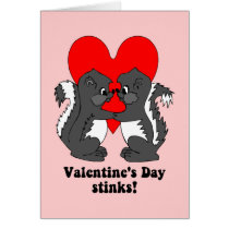 Valentine's day stinks cards