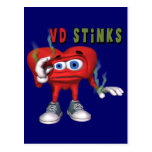 Valentines Day Stinks Postcards