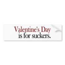 Valentine'S Day Sucker bumper stickers