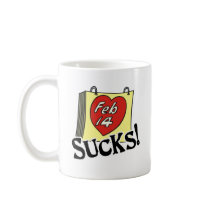 Valentine's Day Sucks Coffee Mug