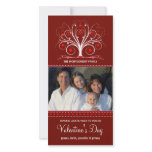 Valentine's Day - Sweethearts Tree Photo Cards photo cards