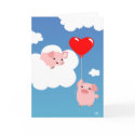 Valentine's day: The Wings of Love greeting card by Lioness_Graphics Valentine's day: The Wings of Love greeting card