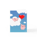 Valentine's day: The Wings of Love notecard by Lioness_Graphics Valentine's day: The Wings of Love notecard