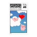Valentine's day: The Wings of Love postage stamp