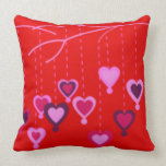 VALENTINES DAY THROW PILLOWS GIFTS - PINK RED GIFT pillows