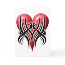 Valentine's Day Tribal Art The Uncivilized World cards