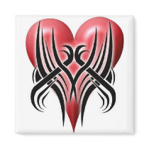 Valentine's Day Tribal Art The Uncivilized World magnets